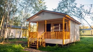 Загородный отдых в Подмосковье с завтраками в глэмпинге «Модная коза»