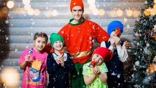 Билет для детей и взрослых на «Карамельную Фабрику Деда Мороза»