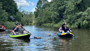 Сплав по реке Воря на байдарках и SUP от клуба Pro Sup