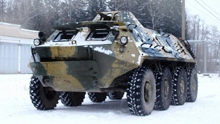 Заезды на БТР-80