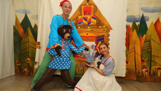 Билет на интерактивный спектакль «Маша и медведь» в театре «Малышок» 