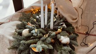 Новогодние мастер-классы, живопись и лепка для взрослых и детей