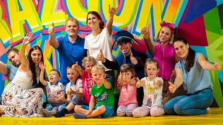Посещение батутного парка