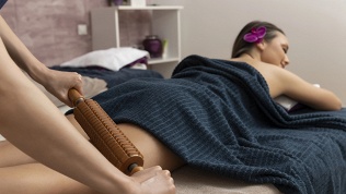 До 7 сеансов массажа и мадеротерапии в студии Елены Лазурь