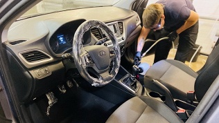 Химчистка салона авто