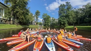 SUP-прогулка по Санкт-Петербургу от компании SUPgoSPB