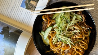 Всё меню и напитки в ресторане корейской кухни Kuksu Korea Cafe