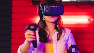 Игры в шлеме HTC Vive