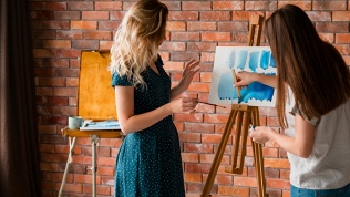 Мастер-класс по рисованию для всех возрастов от арт-студии «Море цвета»