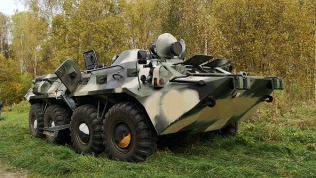 Заезды на БТР-80