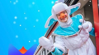 Билет на новогоднее шоу «Лаборатория снега» от Fibikidshow