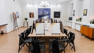 Участие в мастер-классе от студии живописи Artista Studio