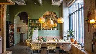 Всё меню кухни и напитки в ресторане Pasta Verde