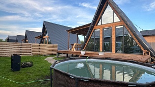 Отдых в глэмпинге Kandry House