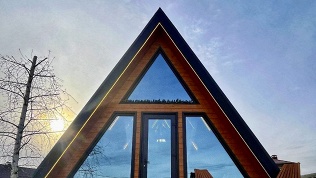 Отдых в Суздале в комфортных A-frame гостевых домах