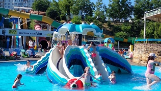 Целый день посещения для одного аквапарка «Осьминожек»