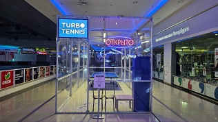 60 минут игры в настольный теннис в сети мини-клубов «Турботеннис»