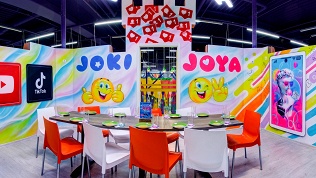 Праздник в банкетной комнате в ТРК «Парк Хаус» в парке Joki Joya