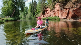 Прогулка на SUP-борде от компании Active_club