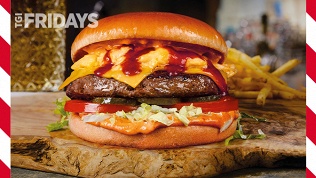 Всё меню кухни в ресторанах TGI FRIDAYS за полцены