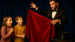 Билет на шоу-программу фокусника «Волшебство без секретов» в музее «Игра»