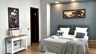 Аренда апартаментов с камином в центре города Казани от компании «KazanТип»