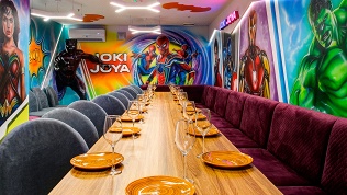 Праздник в банкетной комнате с входными билетами в парке Joki Joya