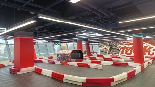 2 или 3 заезда на дрифт-карте в картинг-центре Crazy Cart