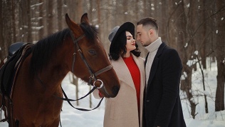 Зимнее катание и конные прогулки от клуба «Герой»