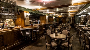 Меню и напитки в ресторане «Брассери Паскаль»