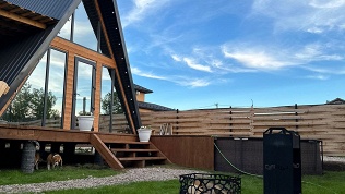 Отдых для компании до 6 человек в глэмпинге Kandry House