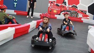 2 или 3 заезда на дрифт-карте в картинг-центре Crazy Cart