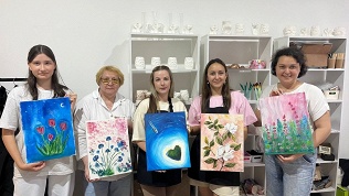 Творческий мастер-класс в студии «Дворец Мастеров»