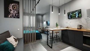 Аренда уютных апартаментов в отеле Hotapart