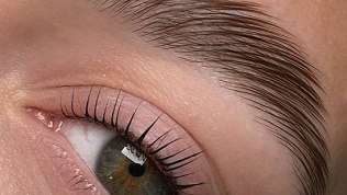 Окрашивание, ламинирование для бровей и ресниц в студии AlloBeauty