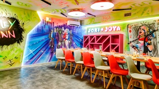 Праздник в банкетной комнате в ТРЦ «Европолис Ростокино» в парке Joki Joya