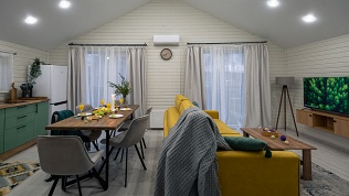 Семейный отдых на Истре в коттедже 371 «Изумрудный» от компании Flatpoint