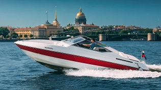 Прогулки на катере с капитаном для 9 человек от компании Prime Boat