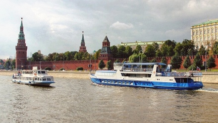 

Прогулка на теплоходе по Москве-реке от группы компаний «РПК»