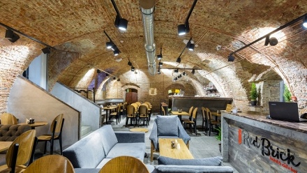 

Всё меню и напитки в кафе-лофте Red Brick за полцены