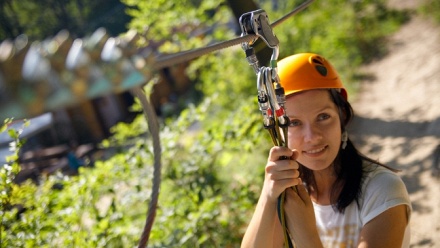 

Посещение аттракциона «Троллейный спуск» от компании Zip Line