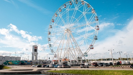 

Билет на колесо обозрения в Москве Music Wheel