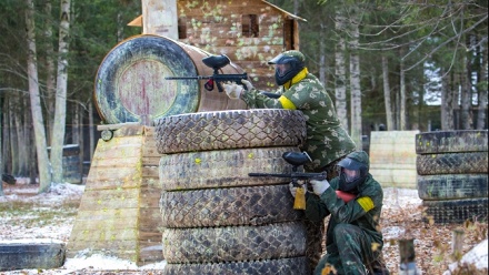 

День игры в пейнтбол с арендой экипировки и оборудования в клубе «Сила»