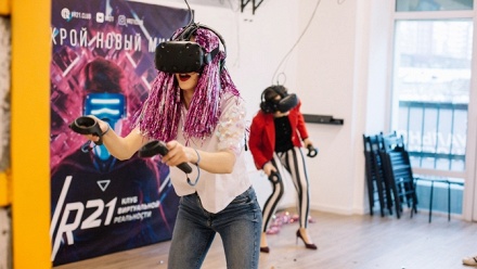 

30 минут игры в шлеме виртуальной реальности для одного в клубе VR21