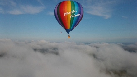 

Полет на воздушном шаре в мини-группах с трансфером от клуба Magic Flight