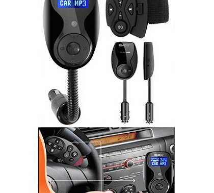 AUX/FM-трансмиттер Baseus S-16 MP3 VAW авто адаптер ресивер магнитолы 2USB 3.1A Черный