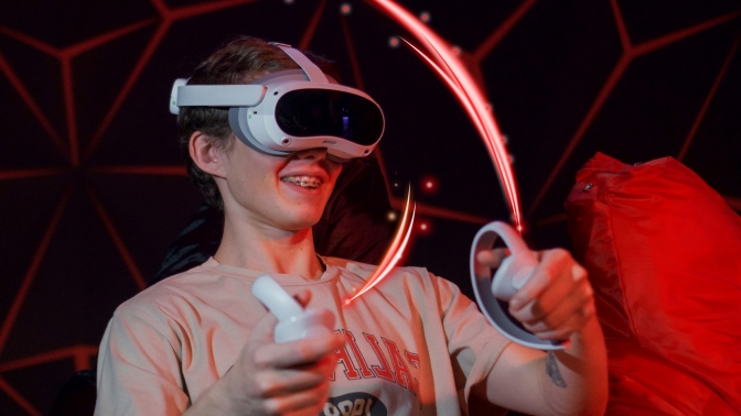 Игра в VR-шлеме