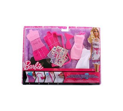 Кукла Барби Игра с модой Barbie Fashionistas c дополнительными нарядами DTF00
