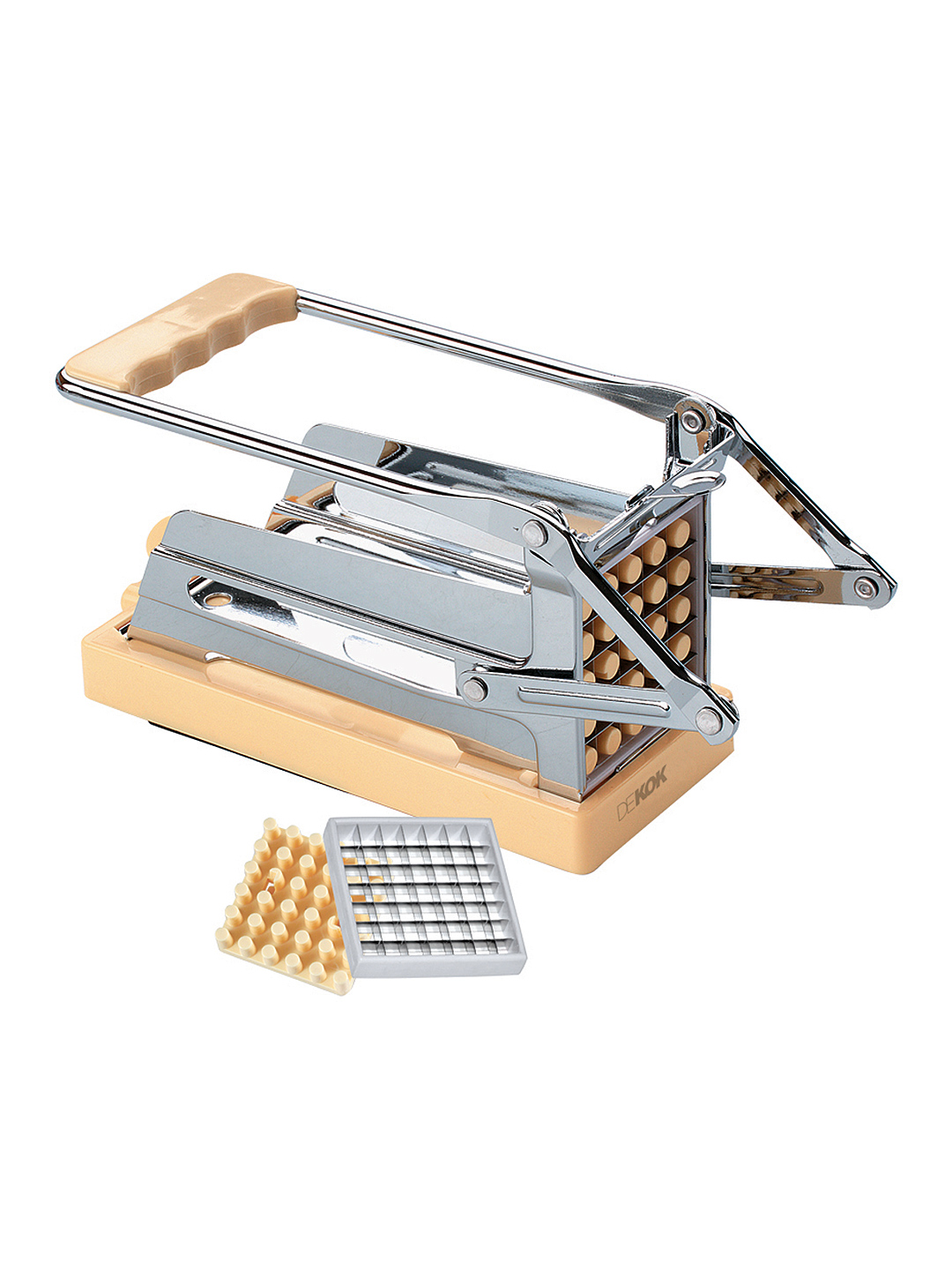 картофелерезка для фри из нержавеющей. картофелерезка металлическая potato chipper. приспособление для резки картофеля. приспособление для резки картофеля. резак картофель фри чиппер измельчитель чипа.