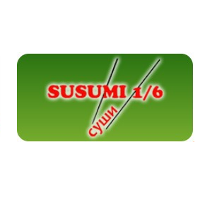 Susumi 1/6 Sushi